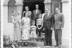 Familia Uslar Pietri. Caracas 1950
