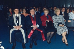 Acto de conferimiento del Doctorado Honoris Causa de la Universidad Metropolitana, Caracas, 1989