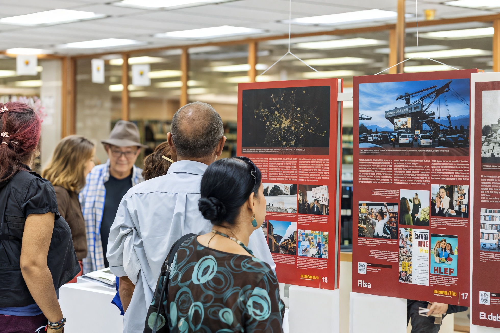 Biblioteca Pedro Grases Exposición sobre la reunificación alemana en la UNIMET